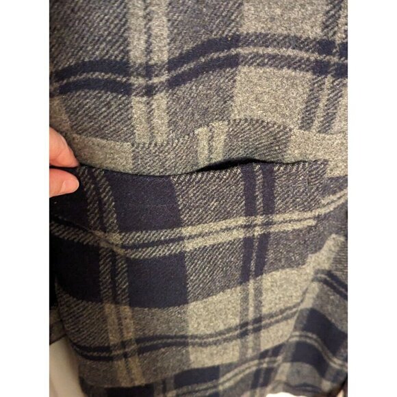 daniel cremieux Signature Collection Mens Size XL Wool Blend Peacoat Toggle - Picture 7 of 16